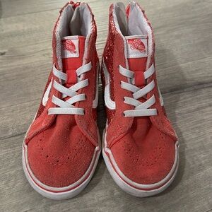 Vans girls high tops